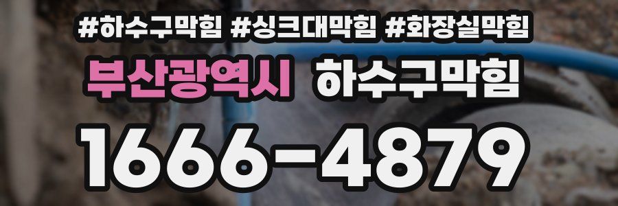하수구막힘