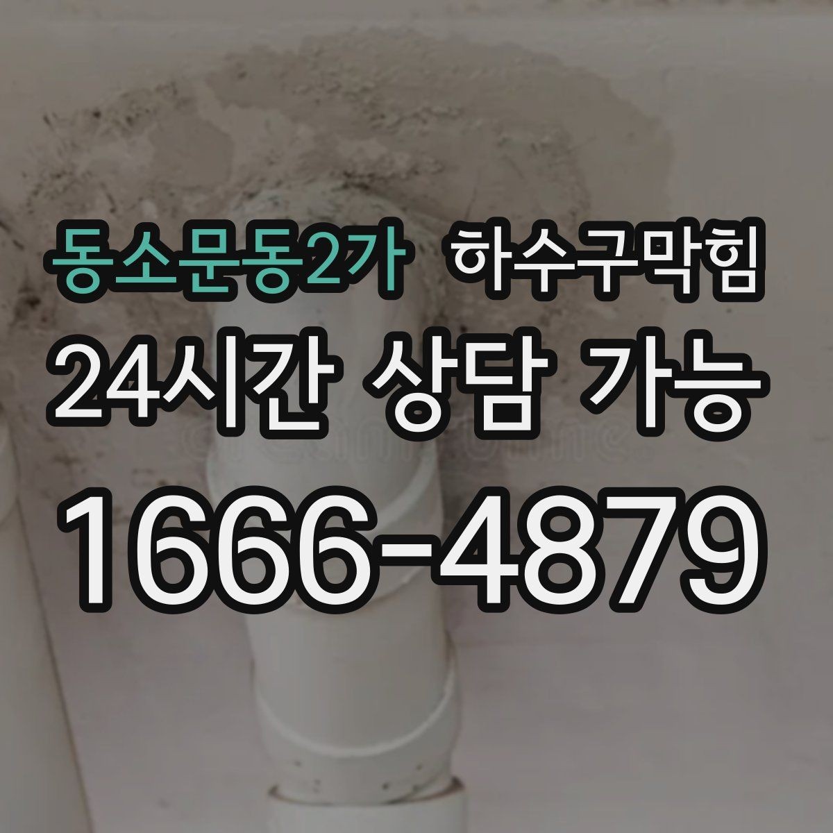 동소문동2가 하수구막힘 점포별 냄새 민원 원인 분석
