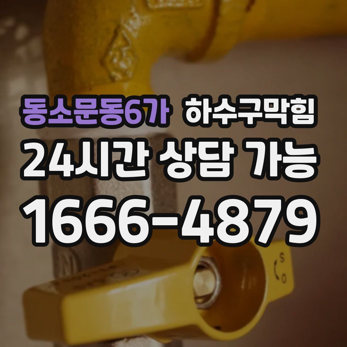 동소문동6가 하수구막힘