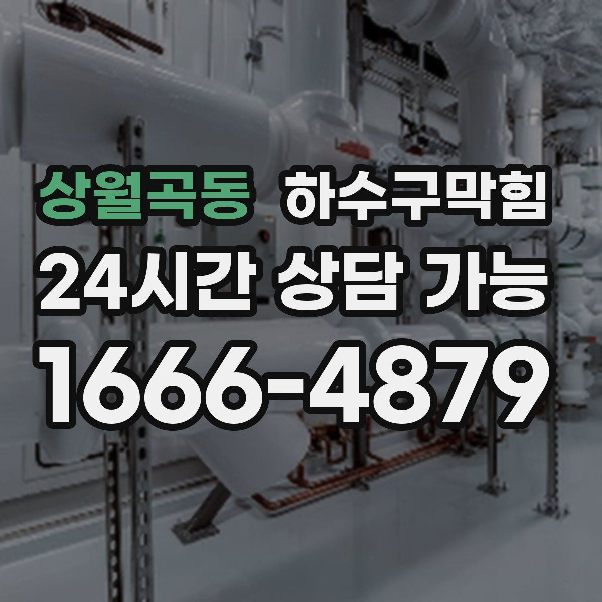 상월곡동 하수구막힘