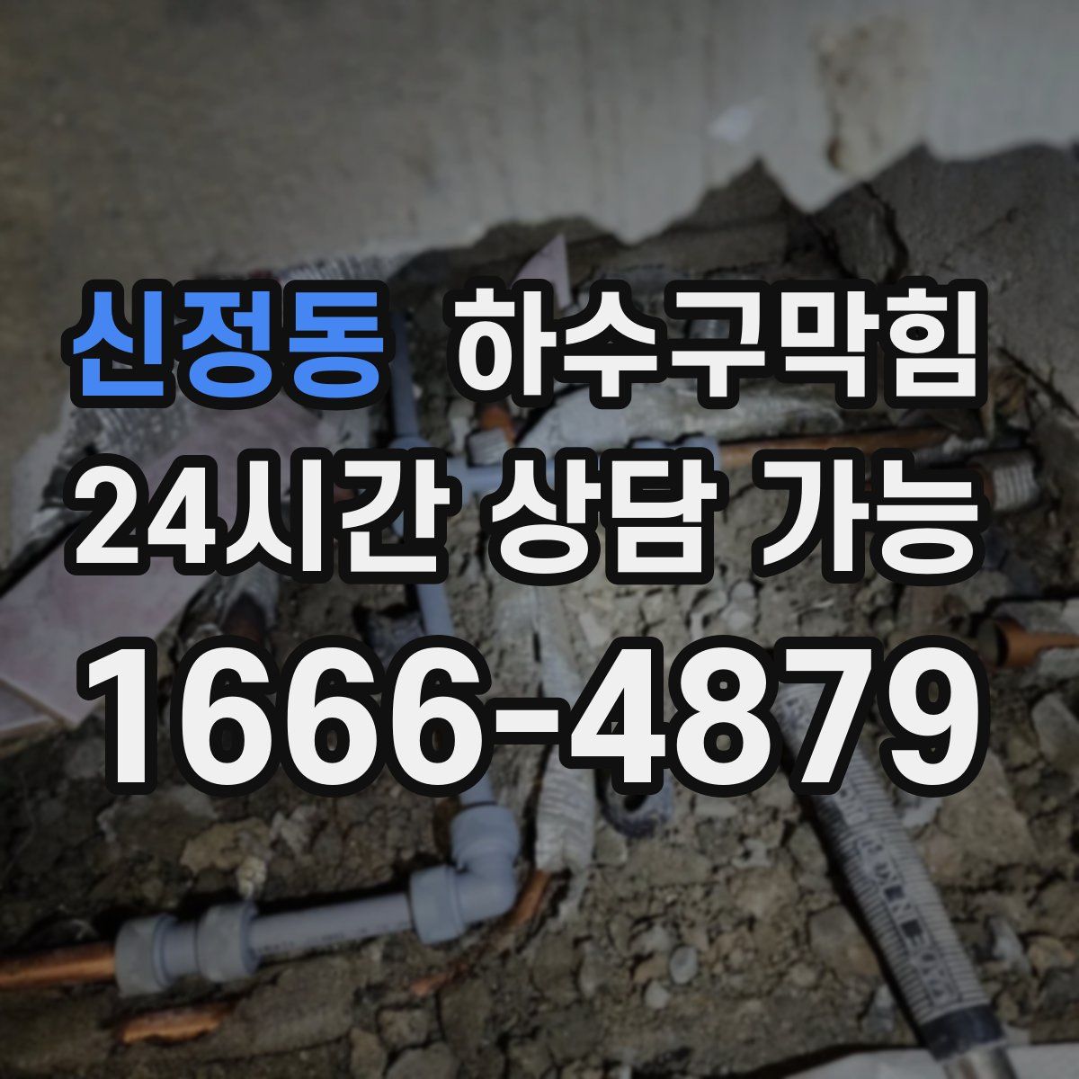 신정동 하수구막힘