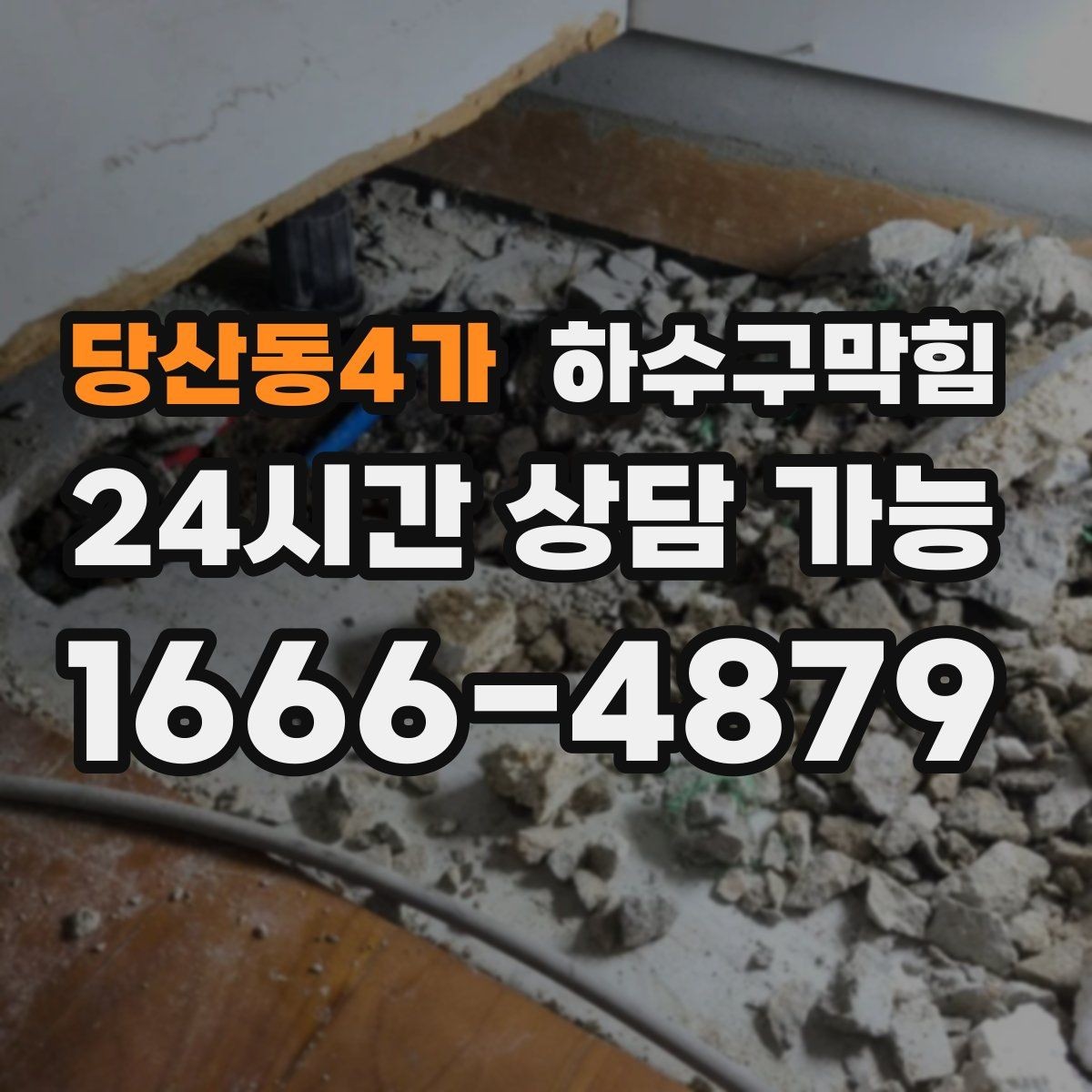 당산동4가 하수구막힘 피트니스 샤워실에서 들려온 신호