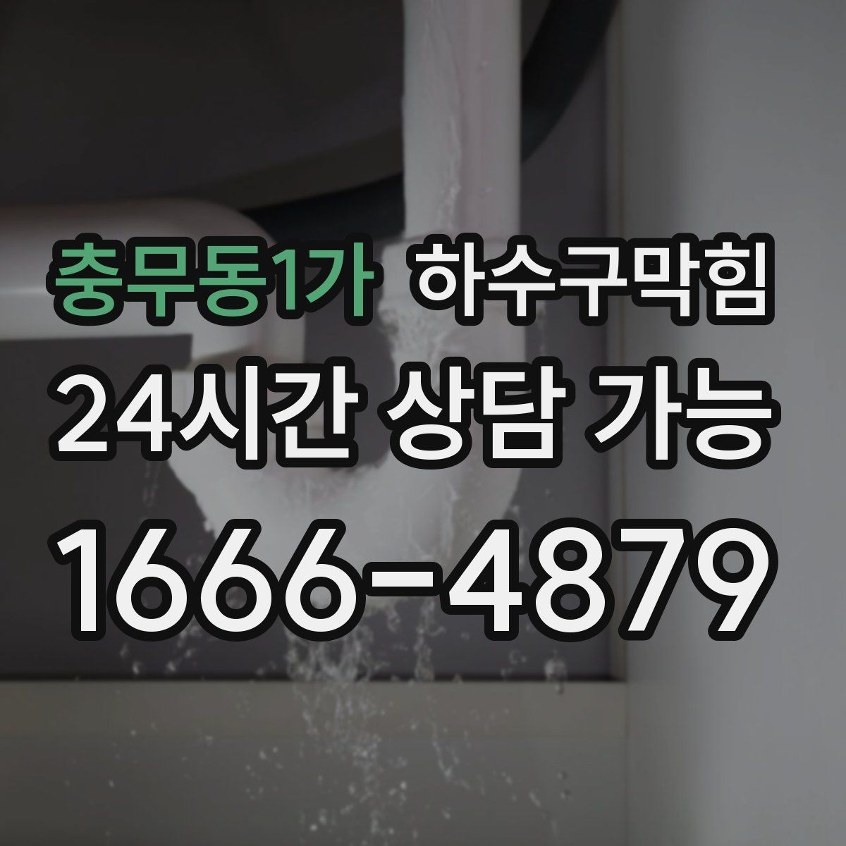 충무동1가 하수구막힘 엘리베이터 앞 카펫이 말해 준 사실