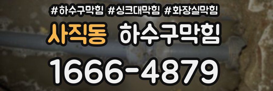 하수구막힘