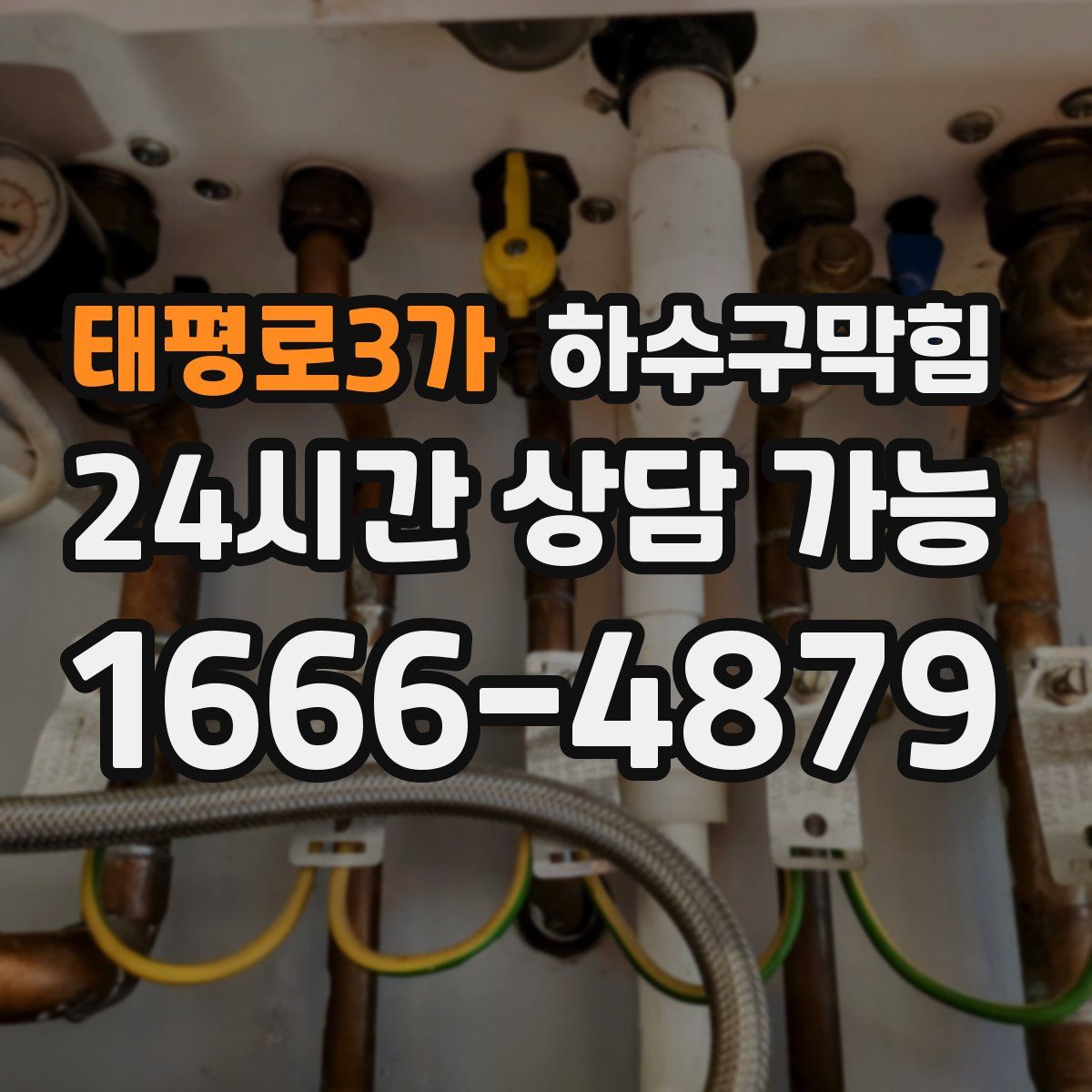 태평로3가 하수구막힘