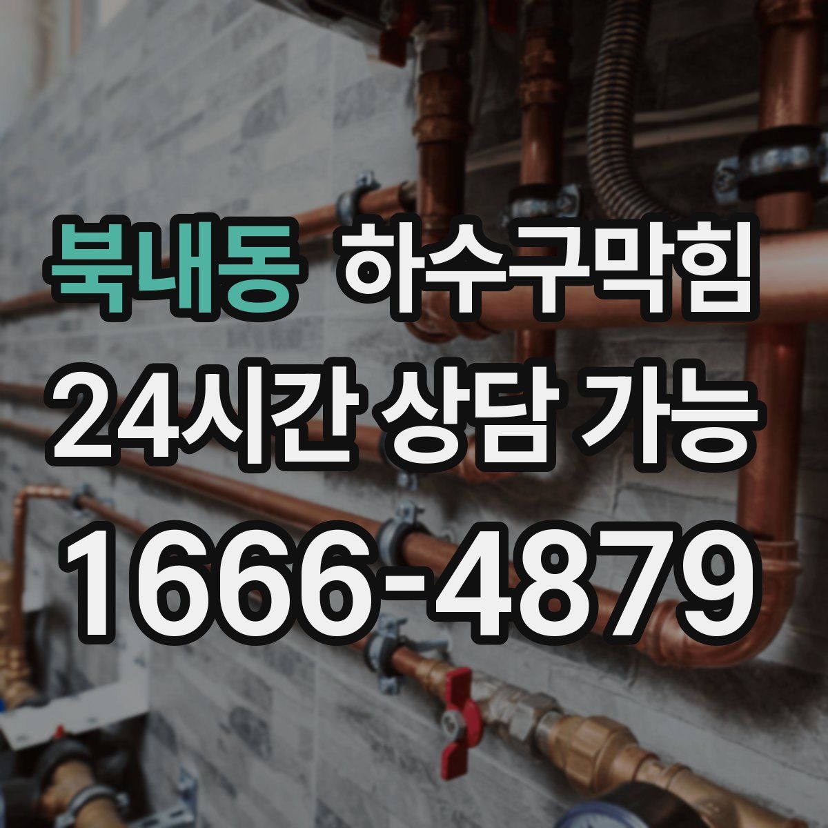 북내동 하수구막힘