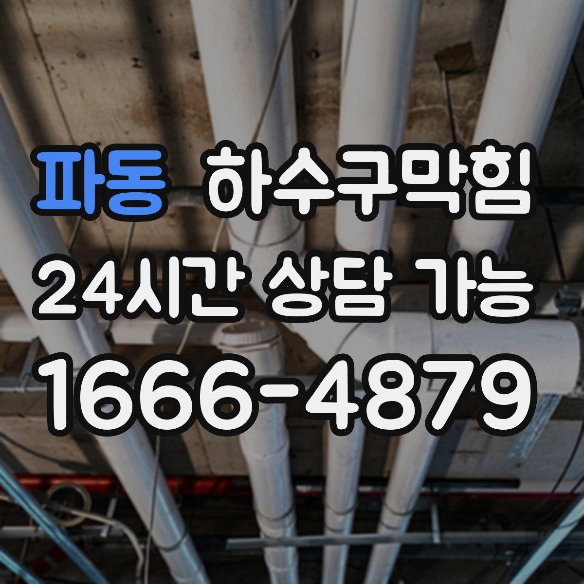 파동 하수구막힘 층계참 환기창에서 역풍이 불던 날