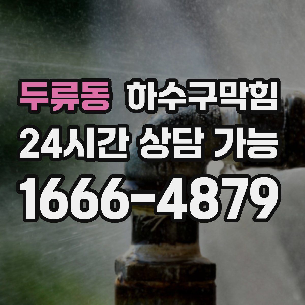 두류동 하수구막힘