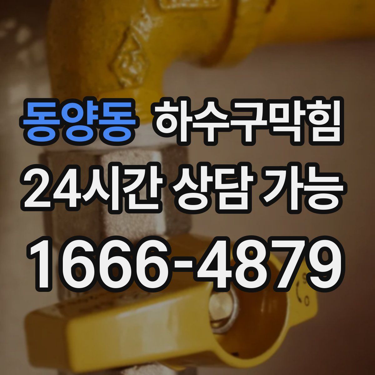 동양동 하수구막힘