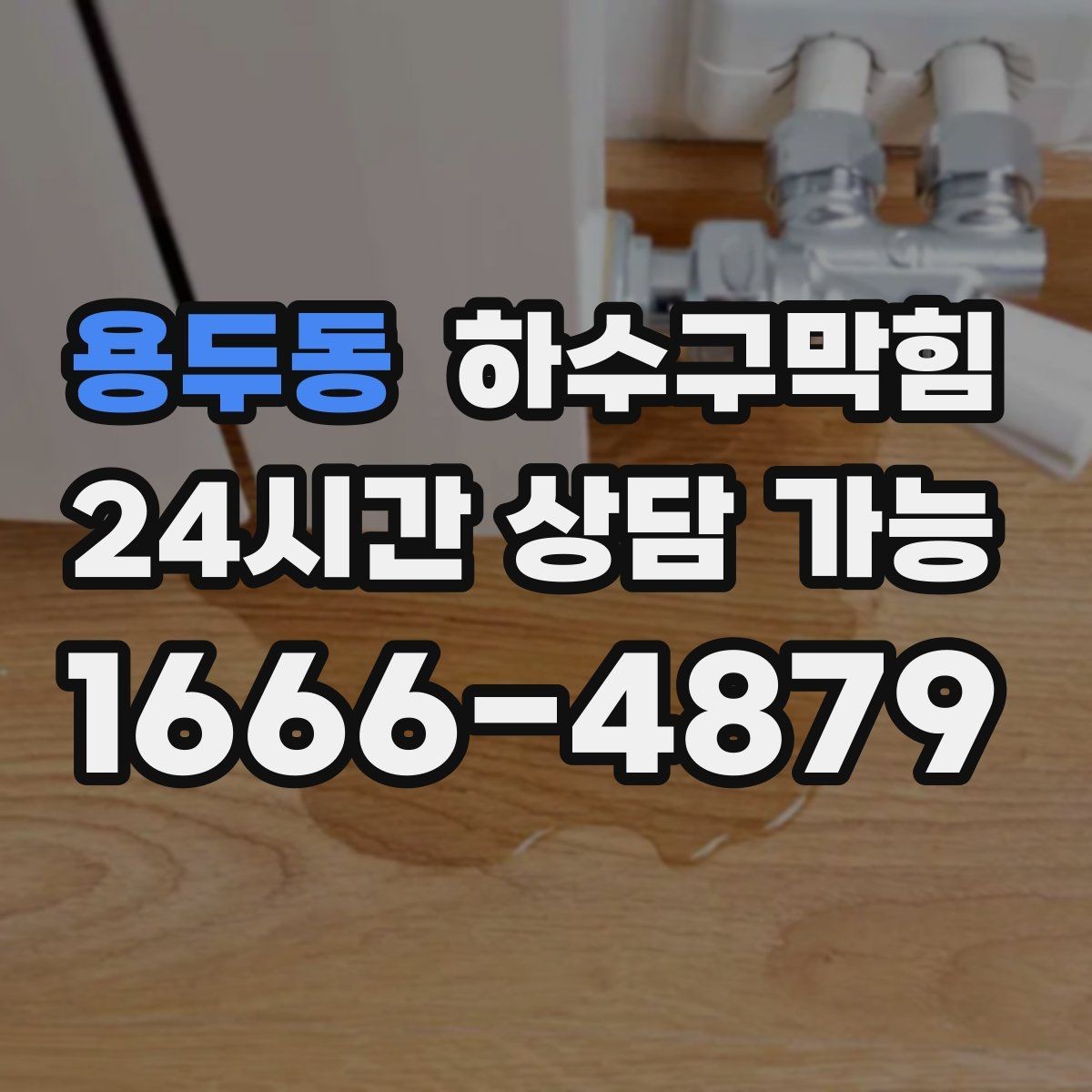 용두동 하수구막힘 신발 소독 매트에 남은 짙은 흔적