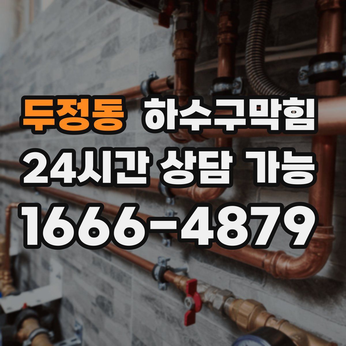 두정동 하수구막힘