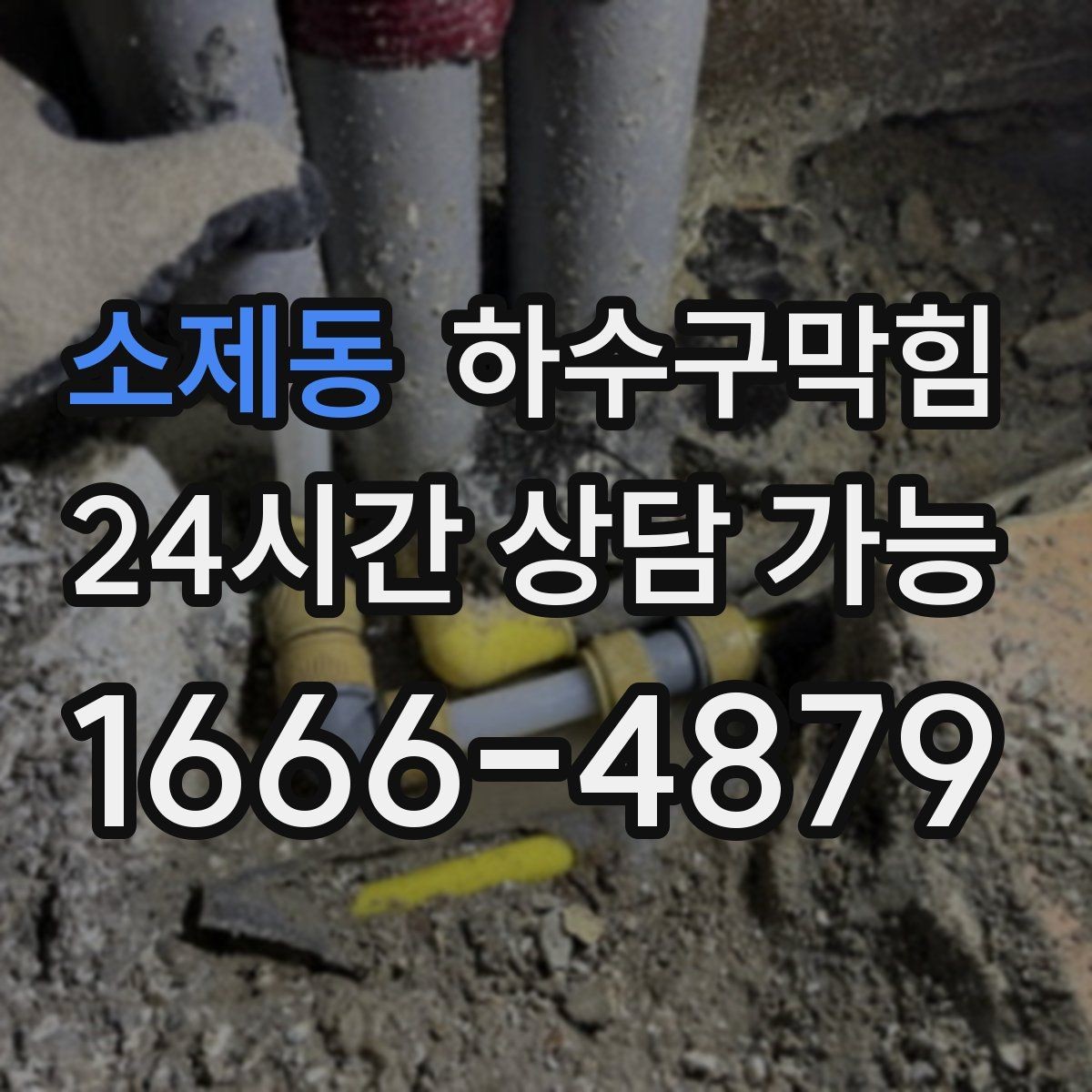 소제동 하수구막힘 지하창고 습기와 상자의 상태 보고서