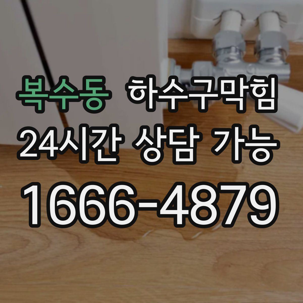 복수동 하수구막힘