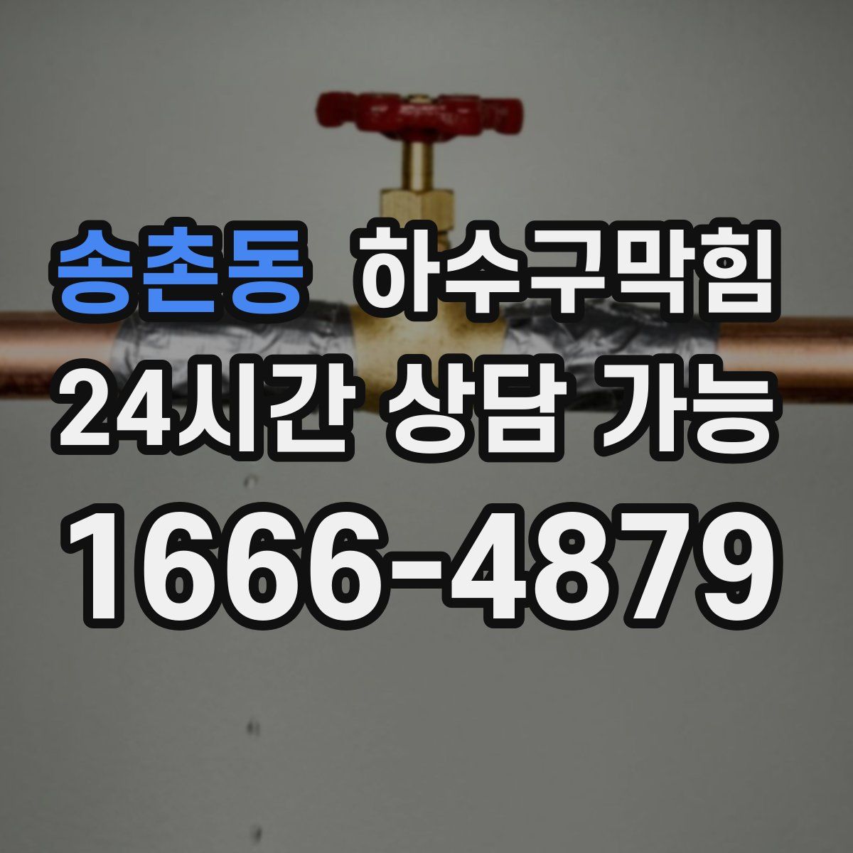 송촌동 하수구막힘
