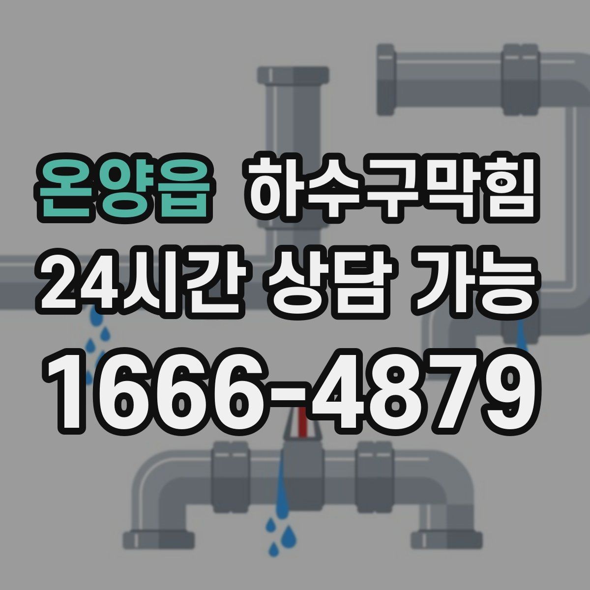 온양읍 하수구막힘 장마철 공용 라인 냄새 실내 유입 차단