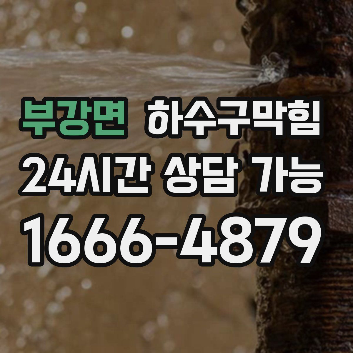 부강면 하수구막힘