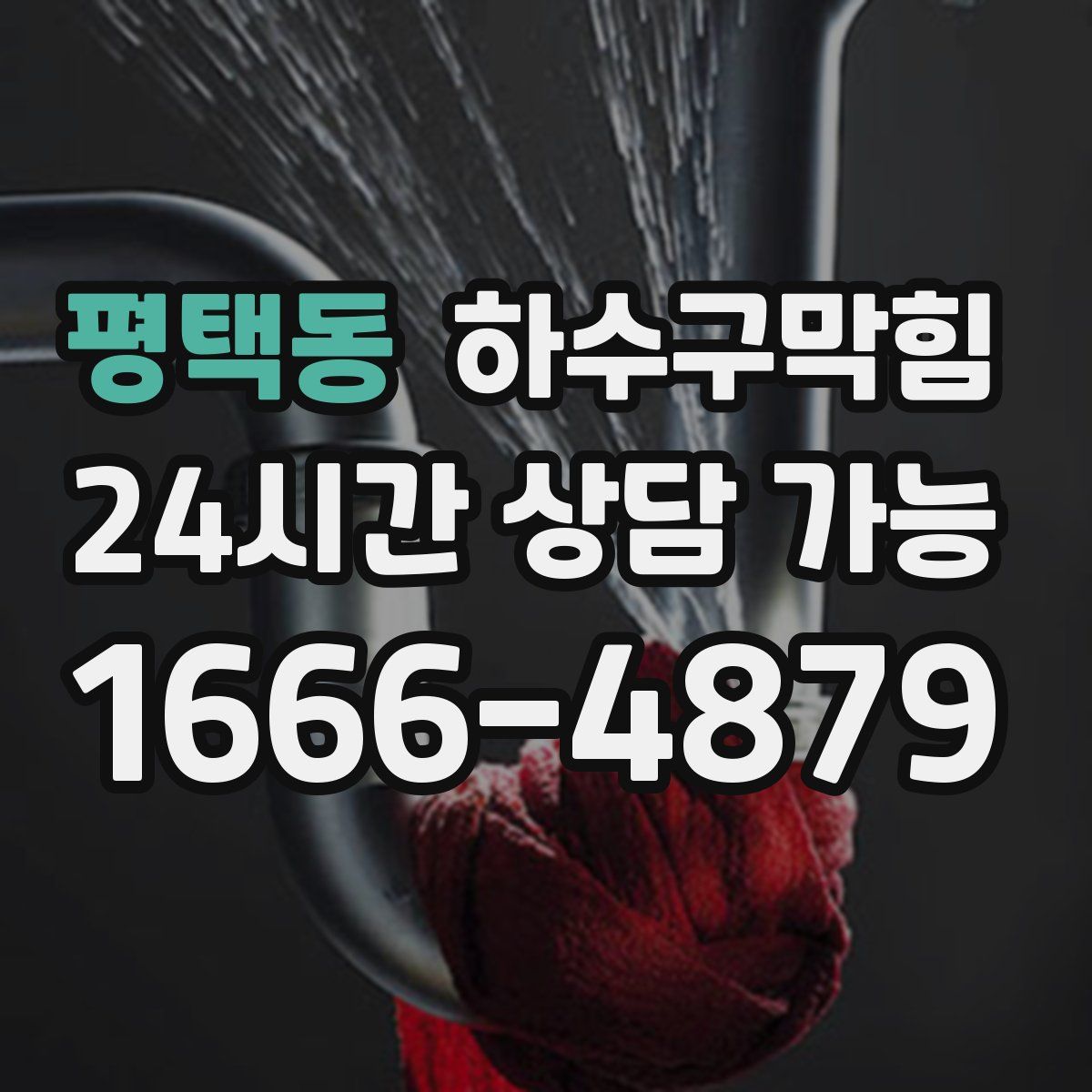 평택동 하수구막힘