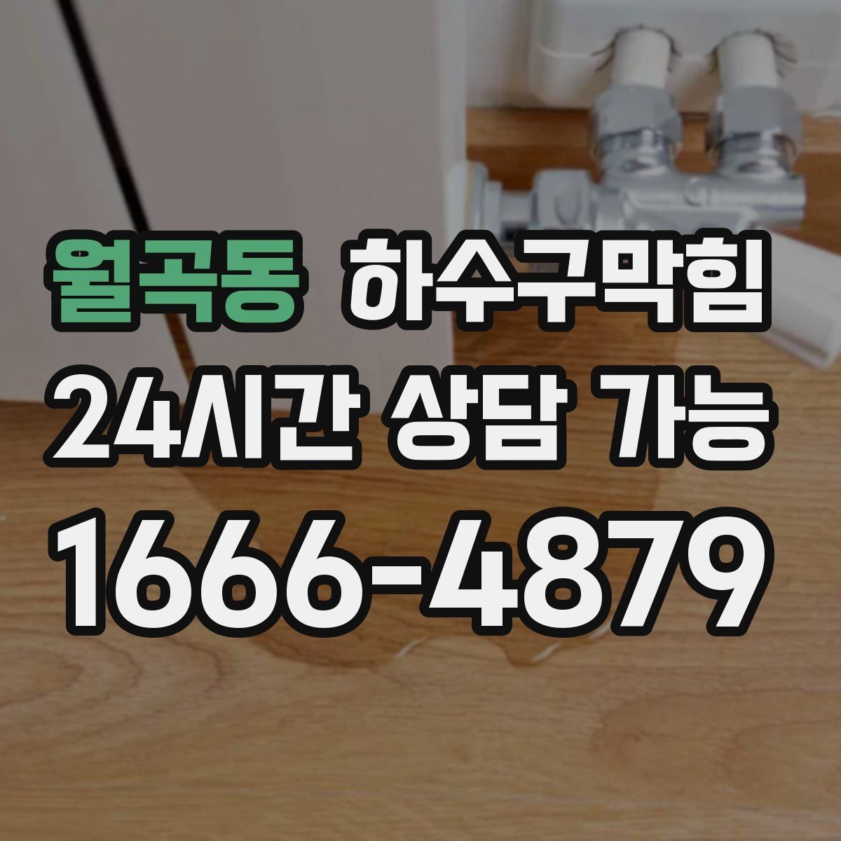 월곡동 하수구막힘 악취 제거 소독 살균 동시 진행