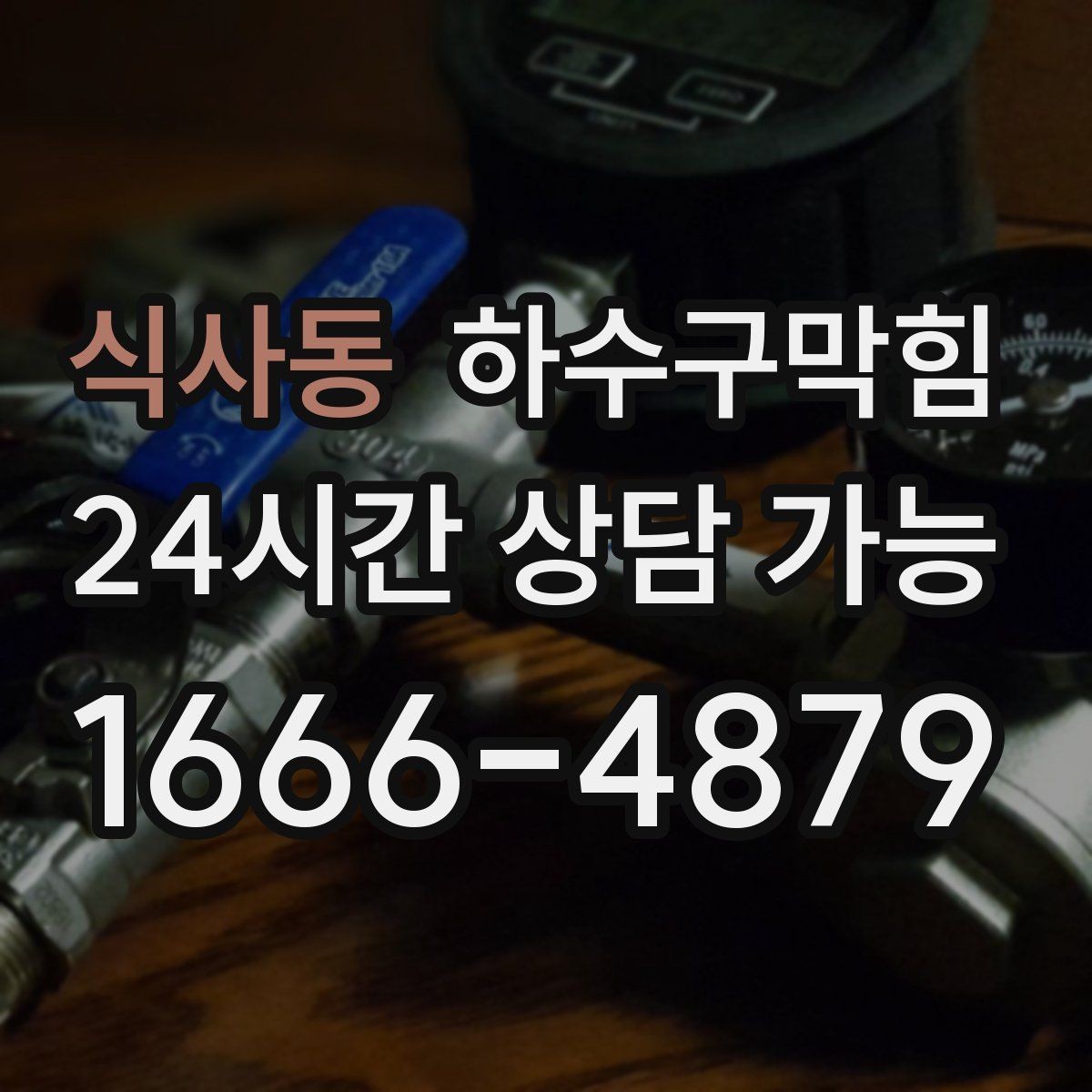 식사동 하수구막힘 단독 변기뚫기 후 들린 조용한 물소리
