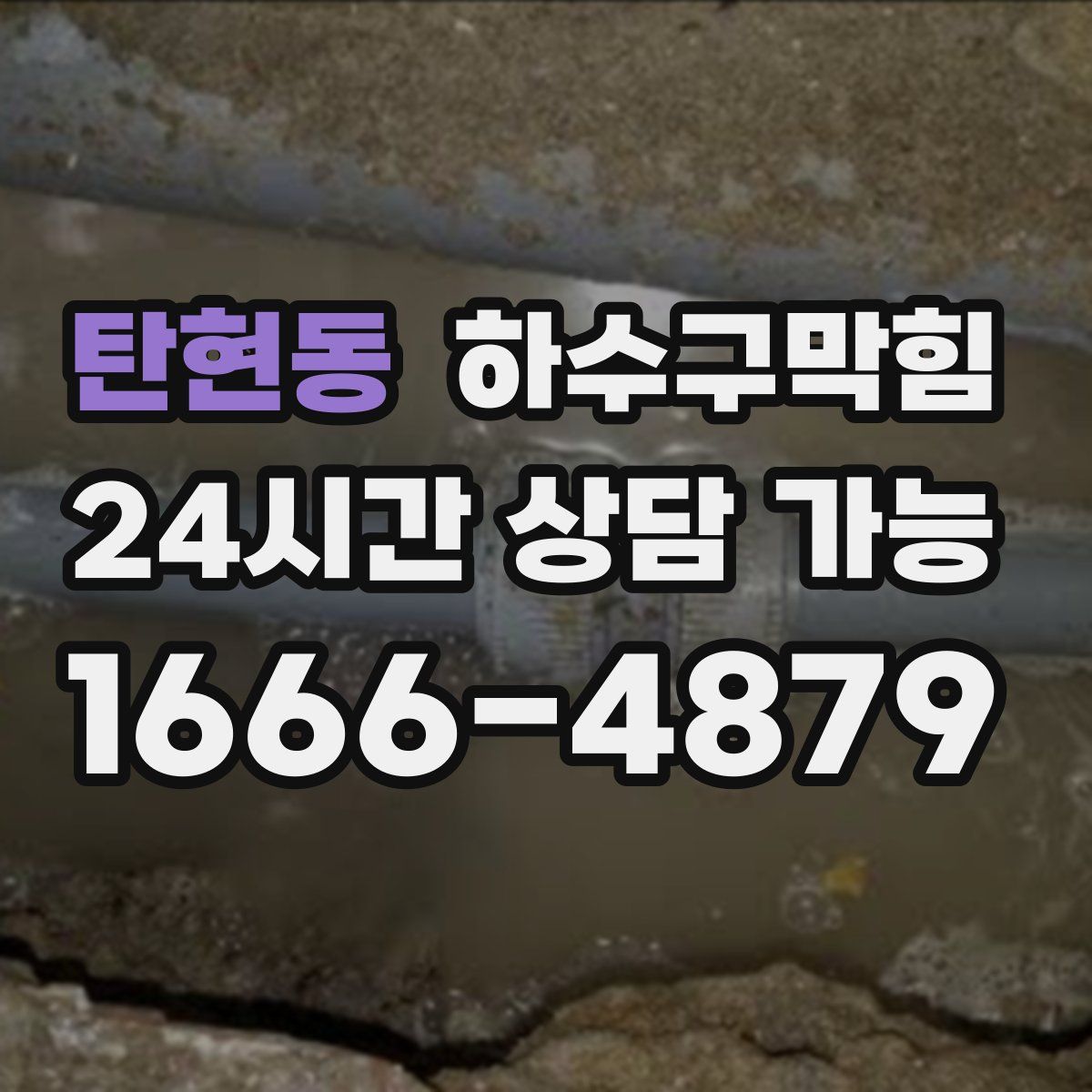 탄현동 하수구막힘