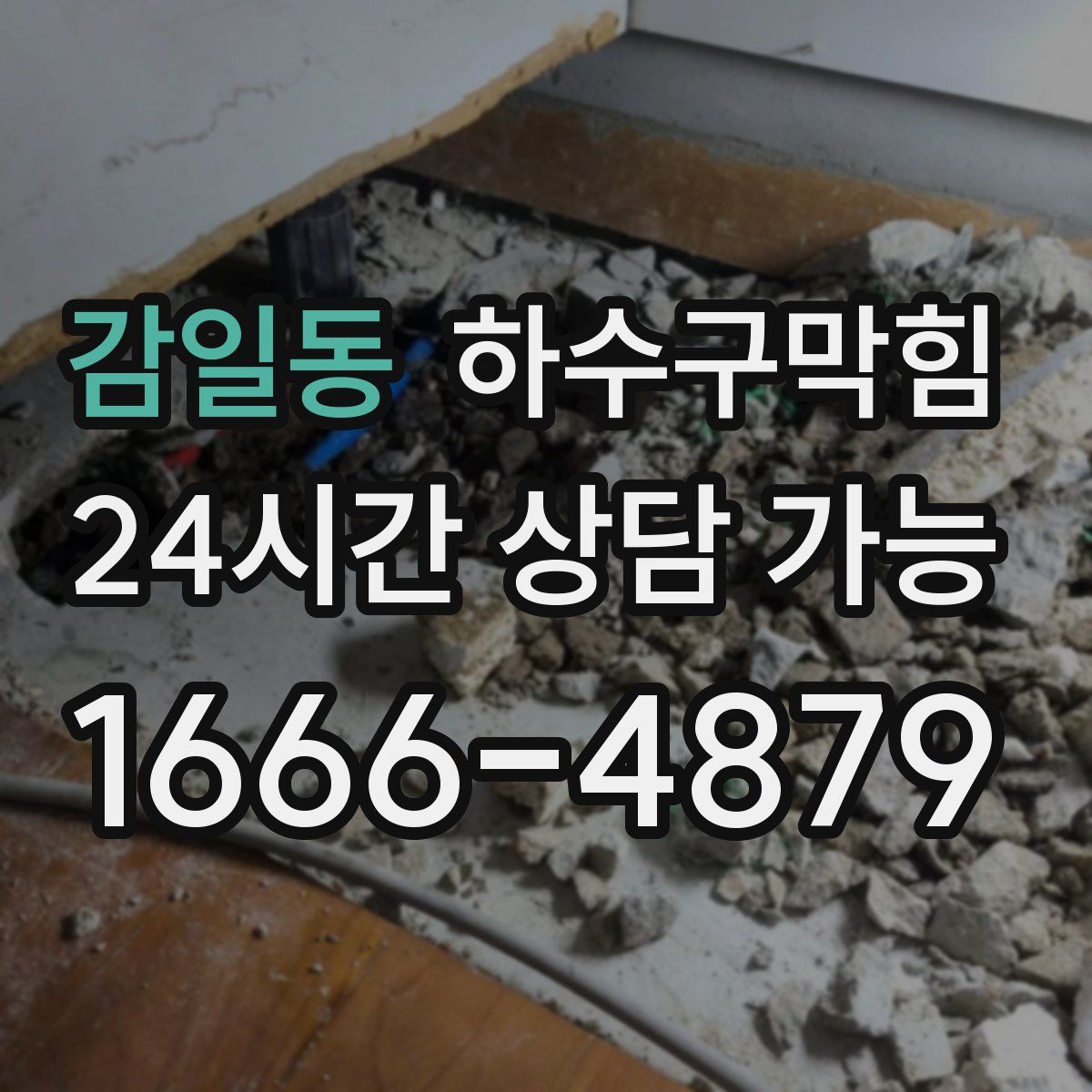 감일동 하수구막힘