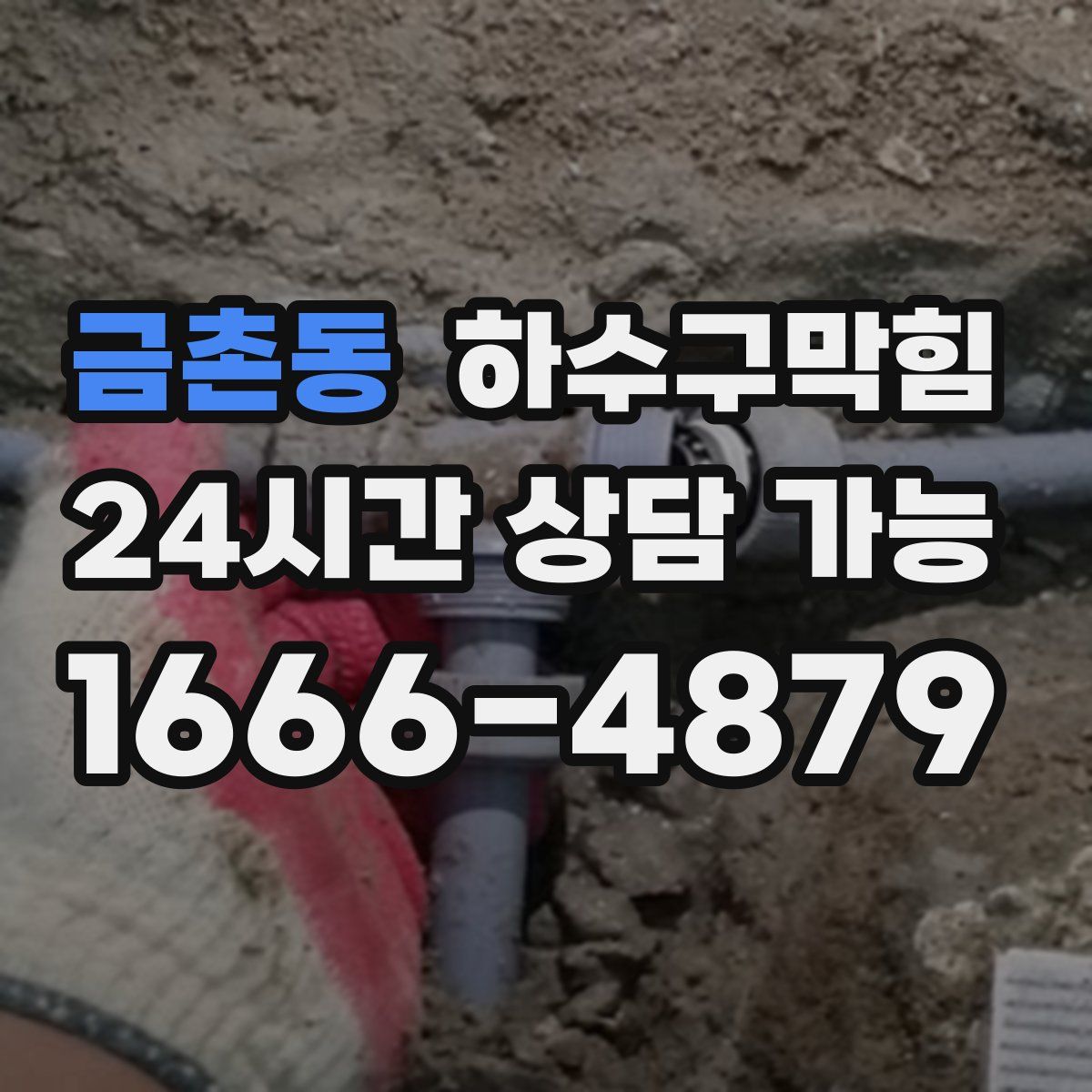 금촌동 하수구막힘