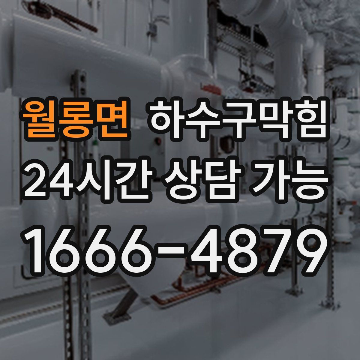 월롱면 하수구막힘
