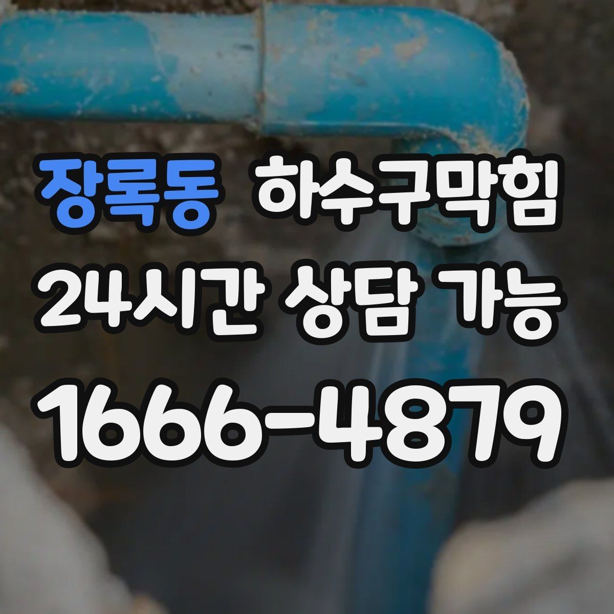장록동 하수구막힘 판매대 나무 결이 뒤틀리던 여름