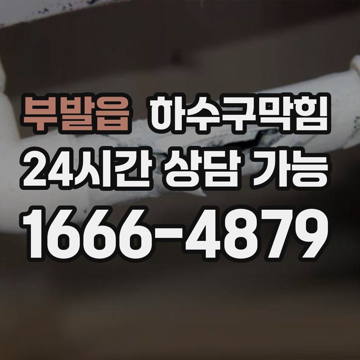 부발읍 하수구막힘