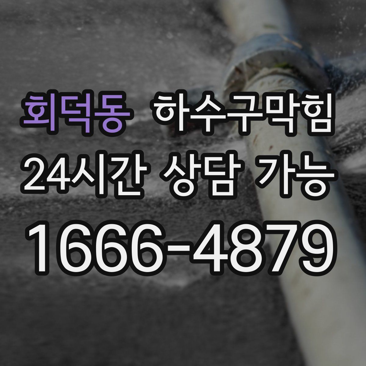 회덕동 하수구막힘