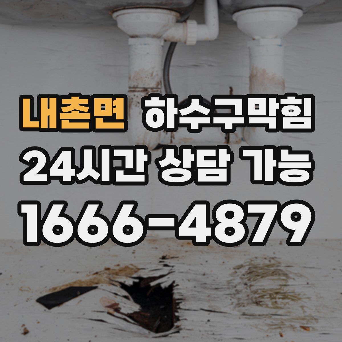 내촌면 하수구막힘