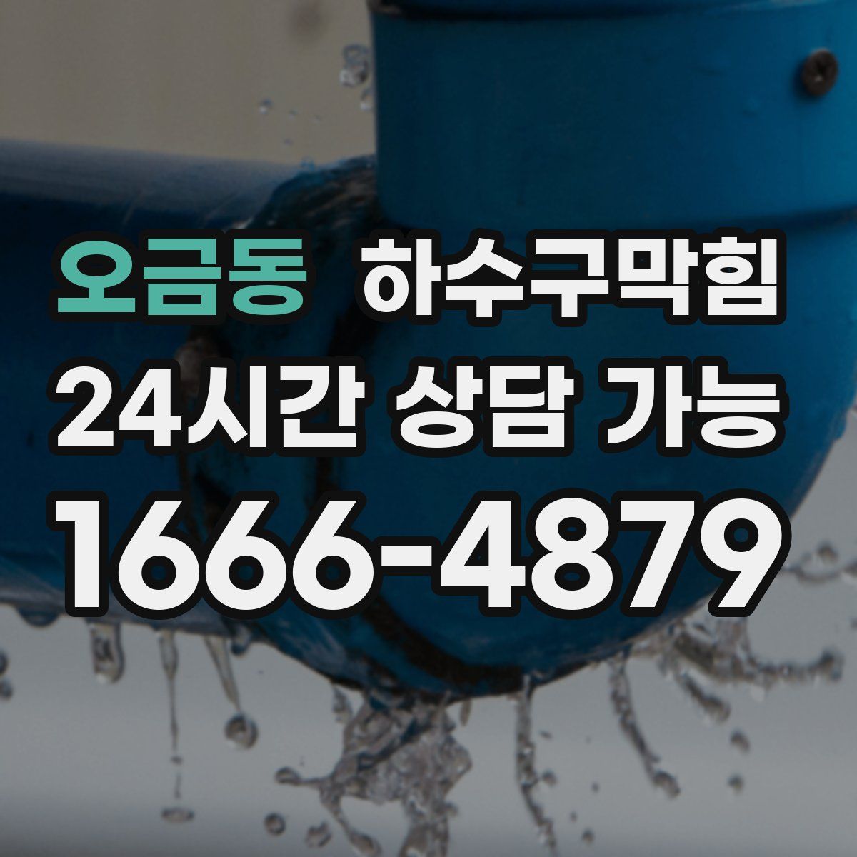 오금동 하수구막힘