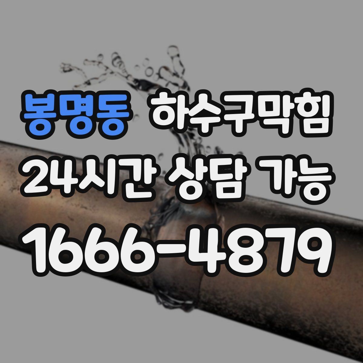 봉명동 하수구막힘 복도 자동 방향제가 빨리 닳던 이유