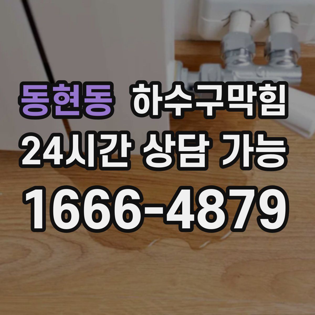 동현동 하수구막힘