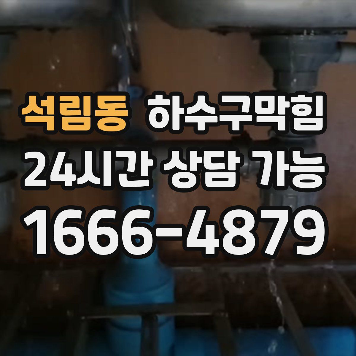 석림동 하수구막힘