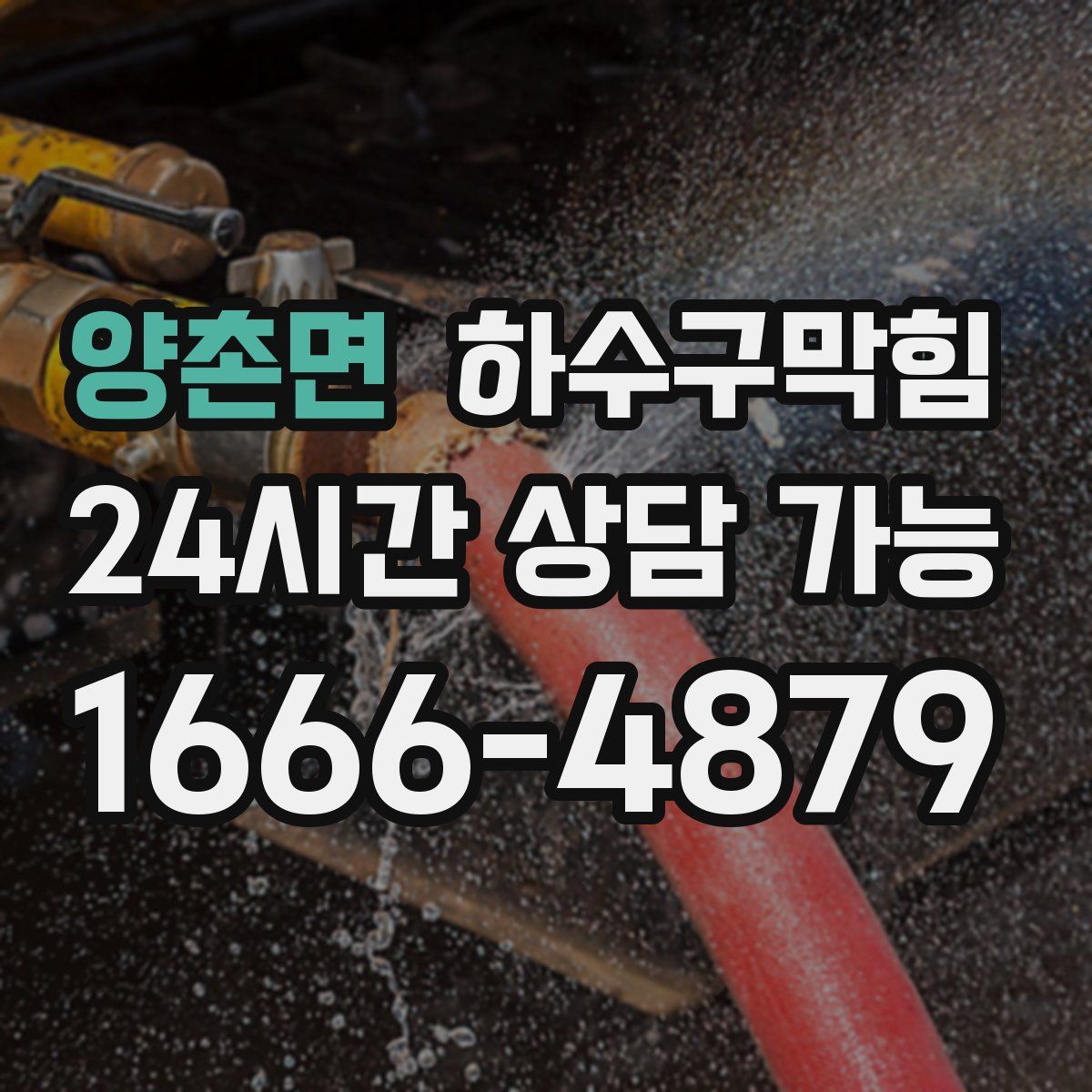 양촌면 하수구막힘