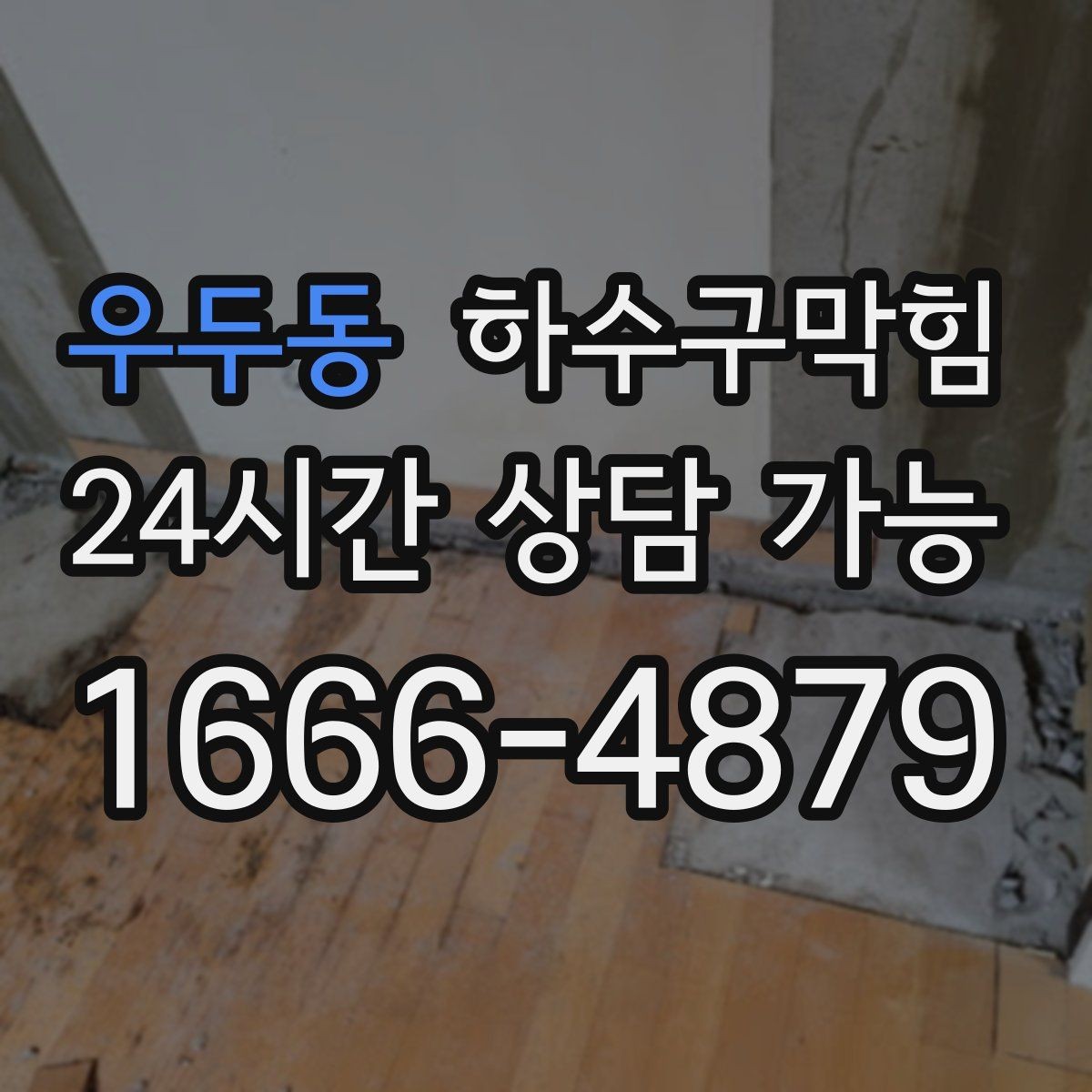 우두동 하수구막힘 공용 사물함 손잡이가 미끈했던 날
