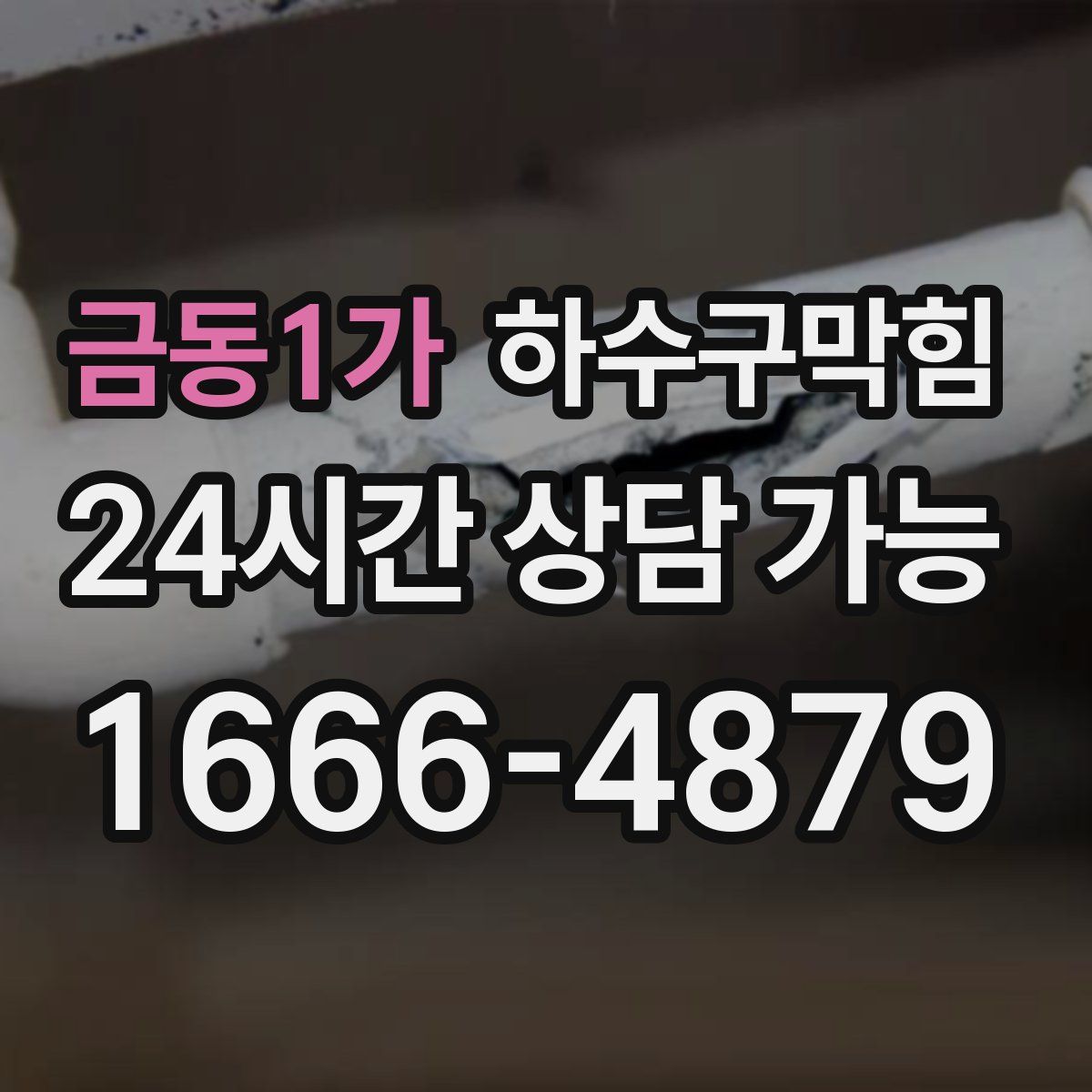 금동1가 하수구막힘