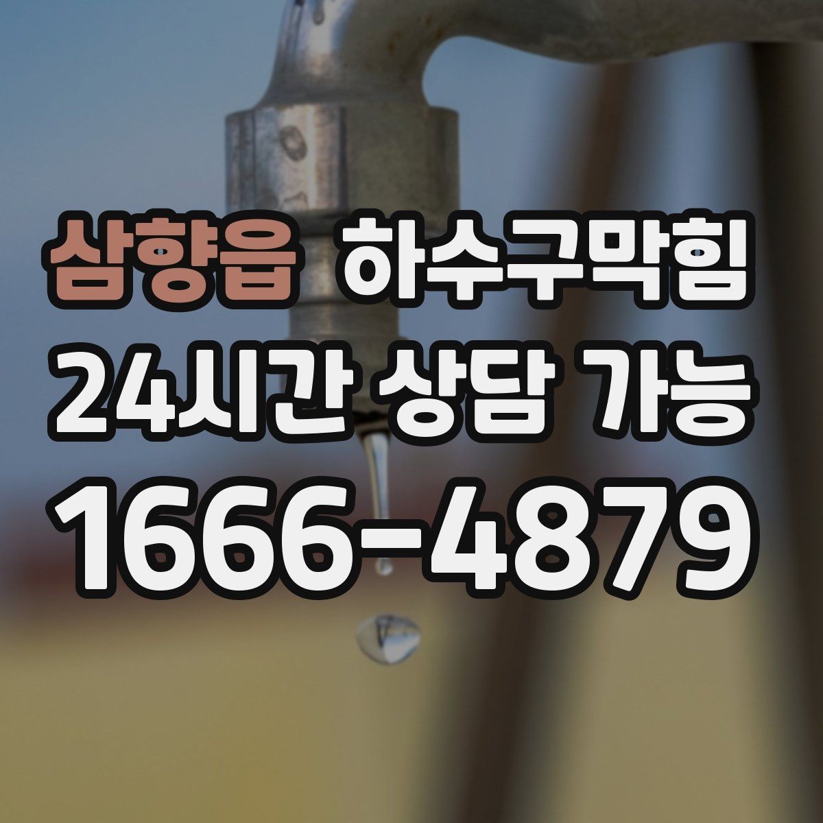 삼향읍 하수구막힘 프랜차이즈 매장 표준 관리 흐름