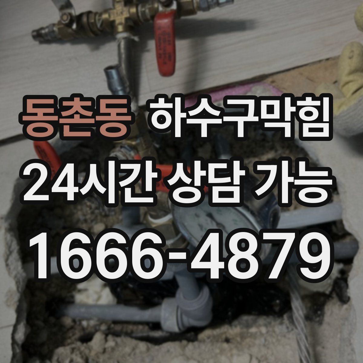 동촌동 하수구막힘 아파트 동별 공동 세척 일정