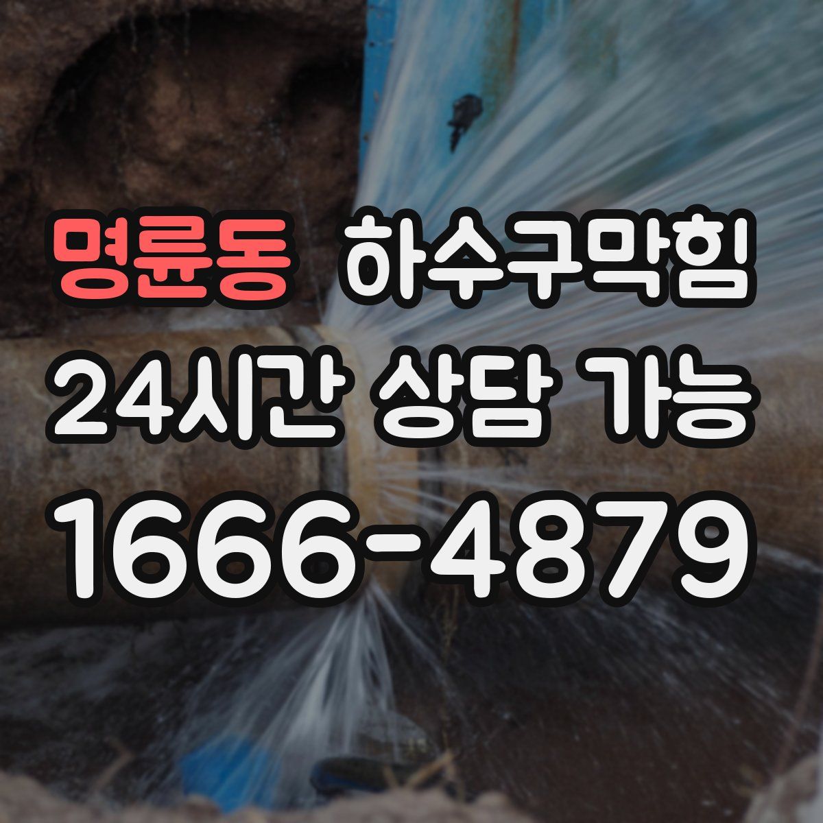 명륜동 하수구막힘