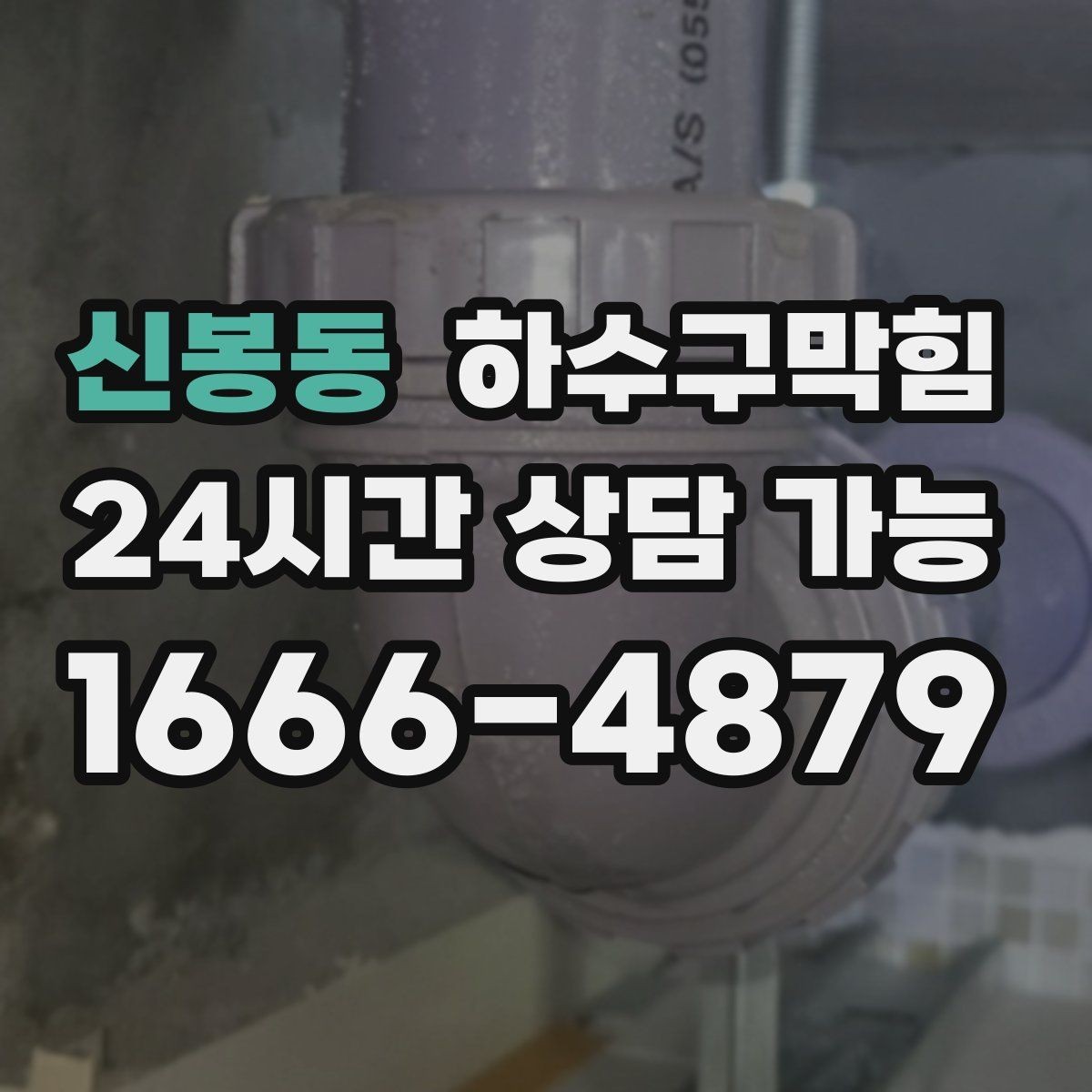신봉동 하수구막힘 스테인리스 배수 캡이 돌아가 있던 이유