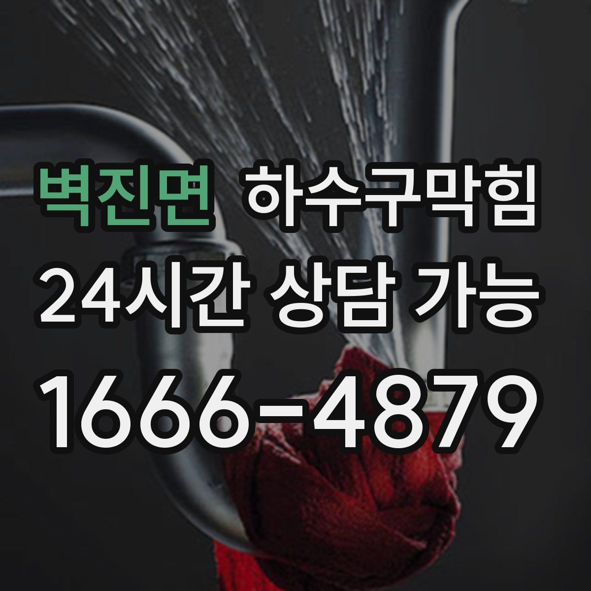 벽진면 하수구막힘
