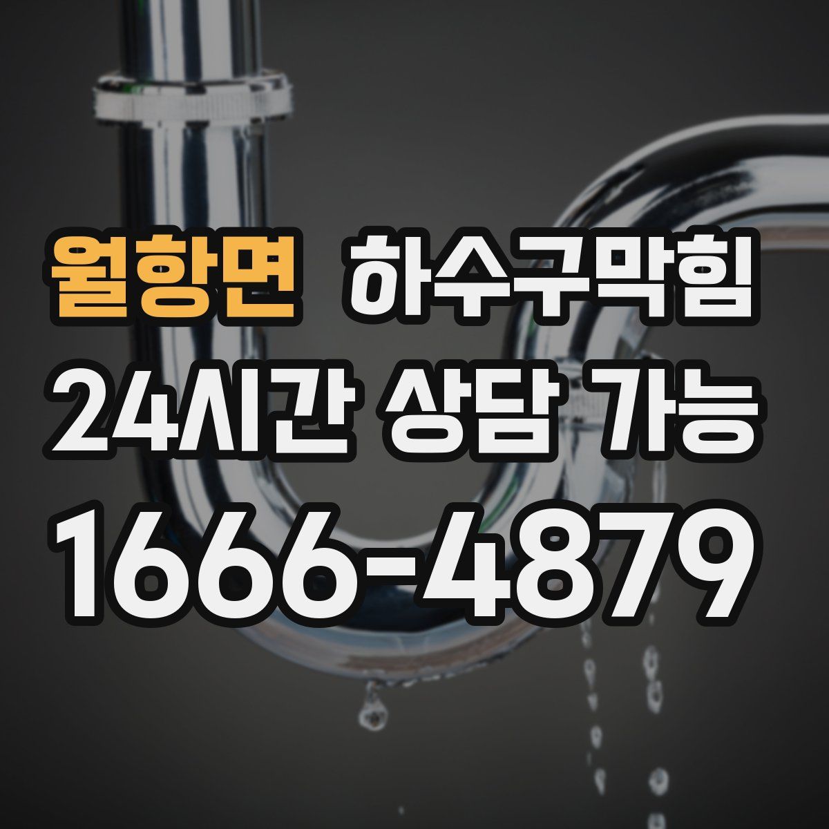 월항면 하수구막힘