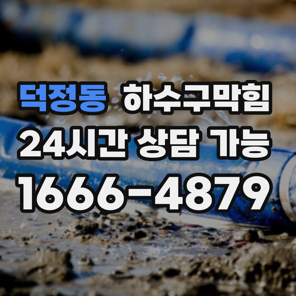 덕정동 하수구막힘