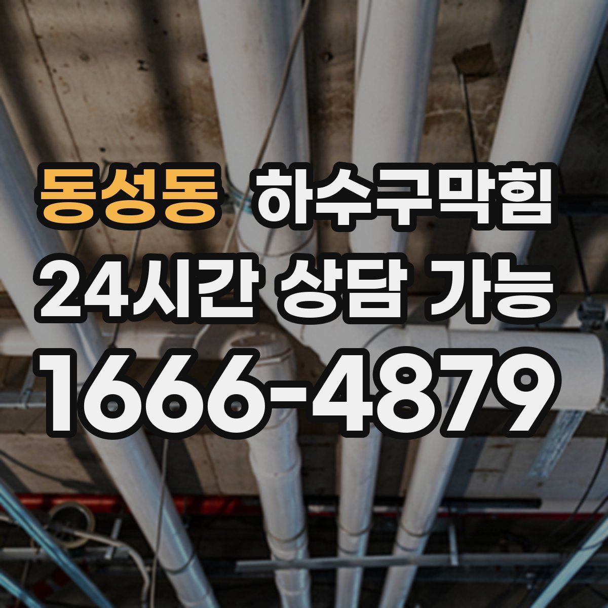 동성동 하수구막힘