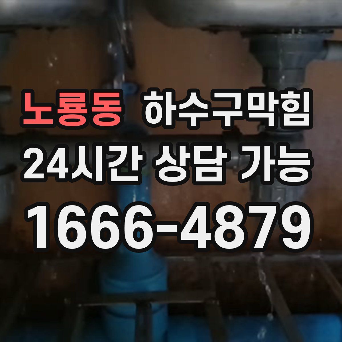 노룡동 하수구막힘