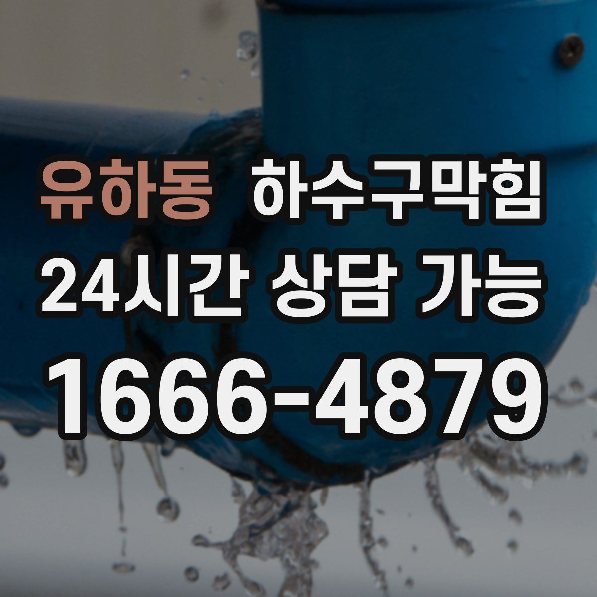 유하동 하수구막힘