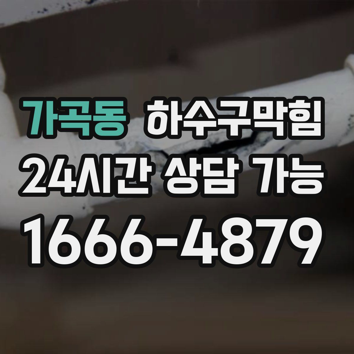 가곡동 하수구막힘