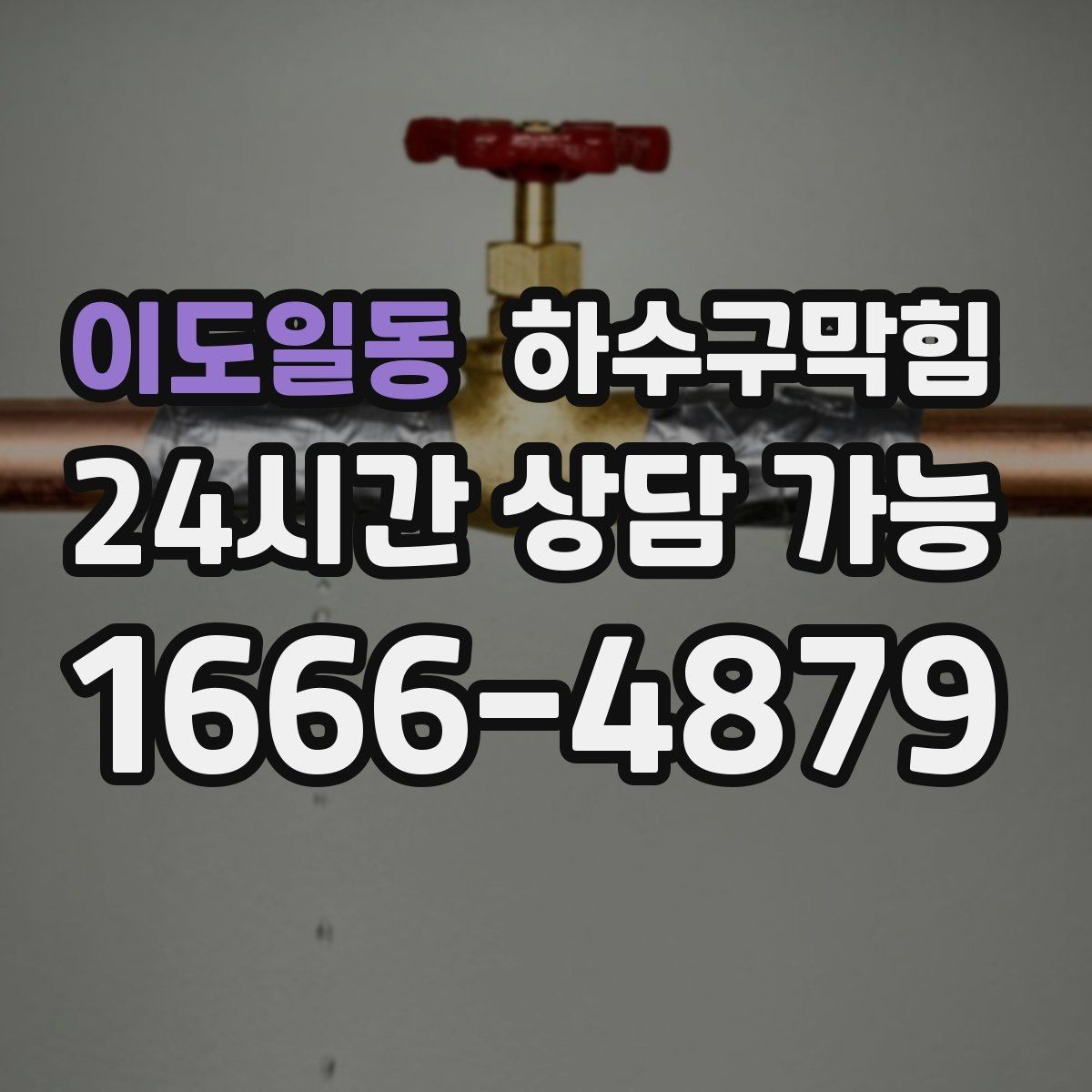 이도일동 하수구막힘 트랩 망 설치로 벌레 유입 차단